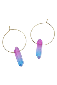 Colour Crystal Earrings