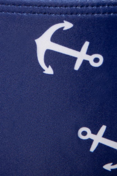 Anchors - Badehöschen zum Binden - mit Ankerprint in Blau