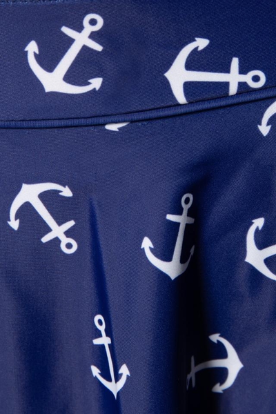 Anchors - Baderöckchen - mit Ankerprint in Blau