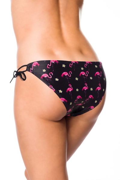Bikini Panty with Flamingo Pattern 