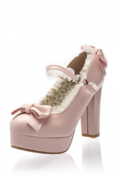Pink Mary Jane Pumps