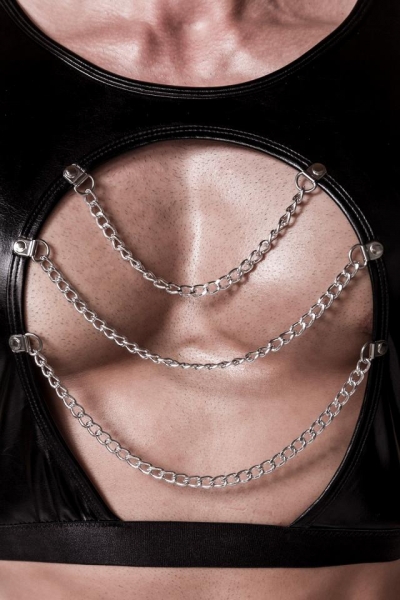 Mens Erotic Set with Chains by Grey Velvet MEN